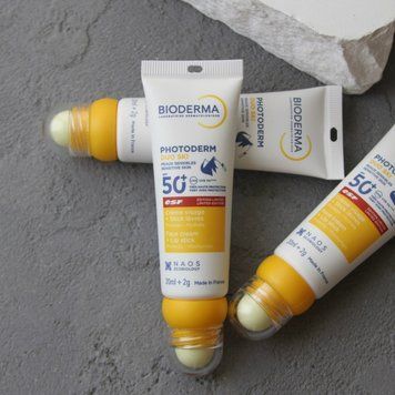 Bioderma Photoderm Duo Ski SPF 50+ (Біодерма Фотодерм) - сонцезахисний набір крему для обличчя та бальзаму для губ&nbsp; 2088 фото