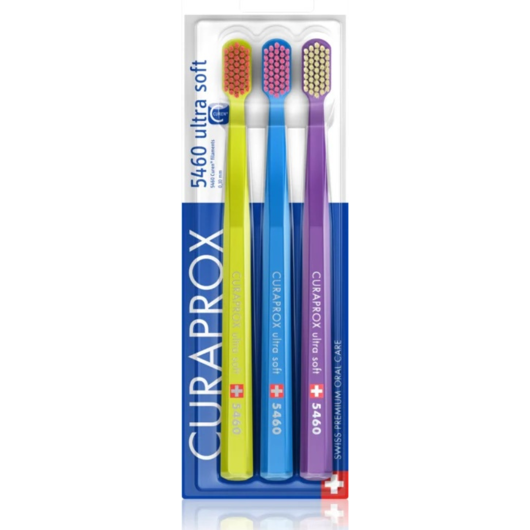 CURAPROX CS 5460 Ultra Soft набір зубних щіток 3 шт Швейцарія