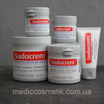 Sudocrem (Судокрем) - антисептический заживляющий крем 60 г Великобритания 1538604390 фото