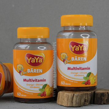 Yaya Multivitamin Baren (ЯЯ) - витаминный комплекс для детей с 4 лет 60 штук Германия 1255 фото