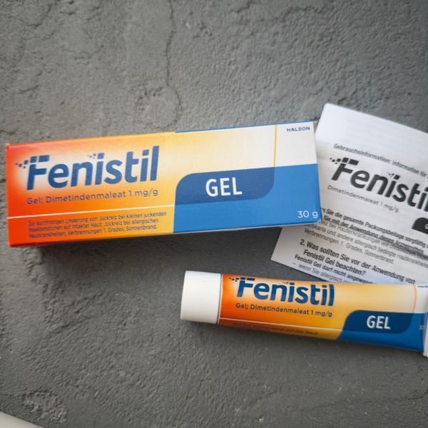 Fenistil gel (Фенистил гель) - охлаждающий гель при опыках, аллергии и укусах насекомых 30 мл Германия 1421 фото