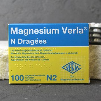 Magnesium Verla N (Магнезіум Верла) - для підтримки нервової системи, м&rsquo;язів та серцево-судинного здоров&rsquo;я 1987 фото