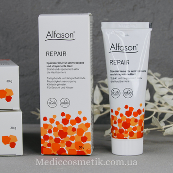 Alfason Repair (Альфасон) - крем для дуже сухої та пошкодженої шкіри 30 г Німеччина 1003 фото