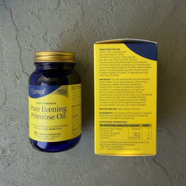 Efamol primrose (Эфамол) &ndash; масло вечерней примулы для женщин&nbsp;90 капсул Великобритания 2081 фото