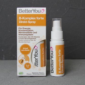 BetterYou B-Komplex forte Direkt-Spray &ndash; вітамінний спрей, який містить повний комплекс вітамінів групи B (B1, B2, B3, B5, B6, B7, B9, B12) 1988 фото