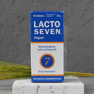 Lacto Seven (Лакто Севен) - пробіотик з 7 видами молочнокислих бактерій 50 штук 1464 фото