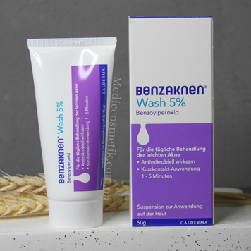 Benzaknen Wash Galderma 5% (Бензакнен) – гель для умывания 50 г 1687 фото