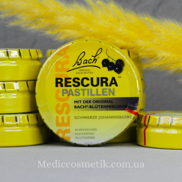 Rescue Bach Pastilles (Бах) -  гомеопатичні пастилки для нервової системи 1316 фото