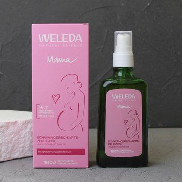 Weleda mama (Веледа мама) - олійка для профілактики розтяжок у вагітних 100 мл Німеччина 1244 фото