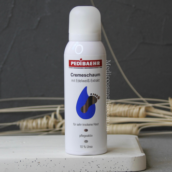 BAEHR Cremeshaum mit Edelweiss-Extrakt (Баэхр) &ndash; крем-пенка, для очень сухой и чувствительной кожи ног 125 мл 1575 фото