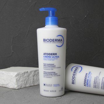 Bioderma Atoderm Cream Ultra (Біодерма Атодерм крем) &ndash; живильний крем для тіла 500 мл Франція 1018 фото