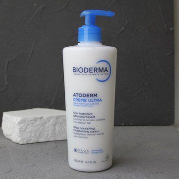 Bioderma Atoderm Cream Ultra (Біодерма Атодерм крем) &ndash; живильний крем для тіла 500 мл Франція 1018 фото