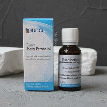 Guna Beta Estradiol&nbsp;(Гуна Естрадіол) &mdash; це гомеопатичний препарат, що містить естрадіол 30 мл Італія 1898 фото