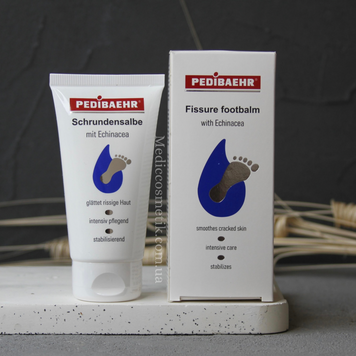 Pedibaehr Schrundensalbe (Баэхр) &ndash; мазь от трещин с экстрактом эхинацеи 75 ml 1567 фото