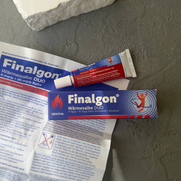 Finalgon (Фіналгон) &ndash; зігріваюча мазь для полегшення болю у м'язах та суглобах 20 г Німеччина 1935 фото