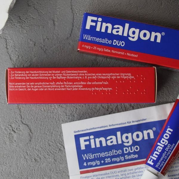 Finalgon (Фіналгон) &ndash; зігріваюча мазь для полегшення болю у м'язах та суглобах 20 г Німеччина 1935 фото