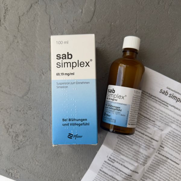 Sab Simplex (Саб симплекс) &ndash; эффективное средство от колик 100 мл Германия 3014 фото