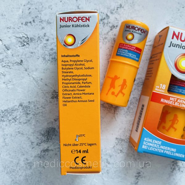 NUROFEN стік - обезболивающиее і охлаждающиее засіб 14мл Німеччина 1579106546 фото