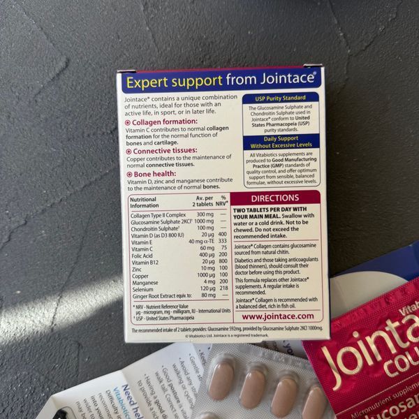 Jointace Collagen (Джоінтейс Колаген) &mdash; комплекс для суглобів, зв&rsquo;язок та шкіри Великорбританія 2083 фото