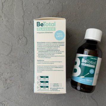 BeTotal Classico Gusto Latte (БіТотал) &mdash; комплекс вітамінів групи B для енергії та підтримки нервової системи в сиропі  3013 фото