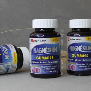 Magnesium B6 Gummies Forte Pharma &ndash; вкусный магний в желейках 45 штук 1875 фото