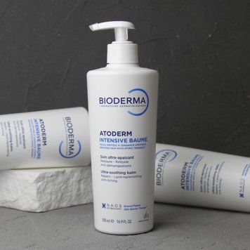 Bioderma Atoderm Intensive Baume (Біодерма інтенсів Бауме) - інтенсивний бальзам для дуже сухої та чутливої, атопічної шкіри 500 мл 1024 фото