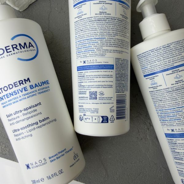 Bioderma Atoderm Intensive Baume (Біодерма інтенсів Бауме) - інтенсивний бальзам для дуже сухої та чутливої, атопічної шкіри 500 мл 1024 фото