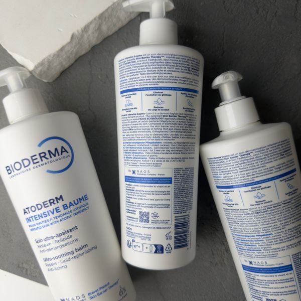 Bioderma Atoderm Intensive Baume (Біодерма інтенсів Бауме) - інтенсивний бальзам для дуже сухої та чутливої, атопічної шкіри 500 мл 1024 фото
