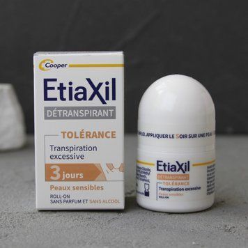 Etiaxil Tol&eacute;rance (Етіаксіл Толеранс) &mdash; ультрам&rsquo;який захист від потовиділення для дуже чутливої шкіри 3018 фото