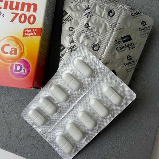 Кальций 700 + Vitamin D3 Doppelherz aktiv – для костей и зубов
