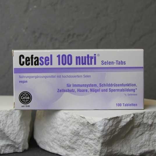 Cefasel 100 nutri – селен для иммунитета и щитовидной железы, 100