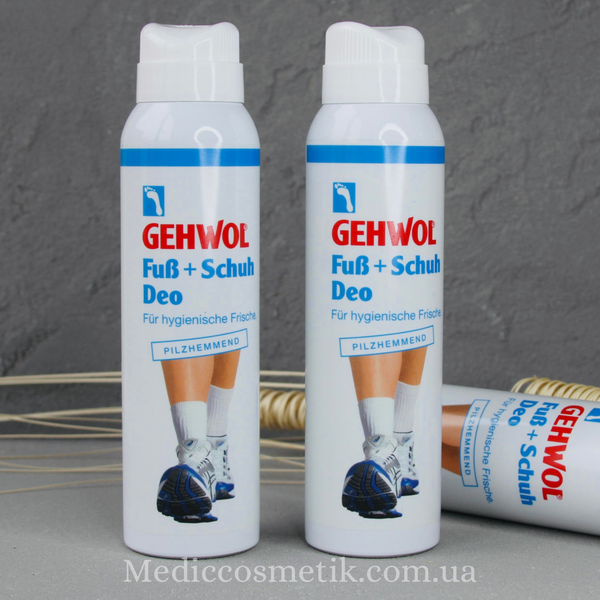 Gehwol Fub + Schuh Deo (Геволь) - дезодорант для ног и обуви 150 мл 1077 фото