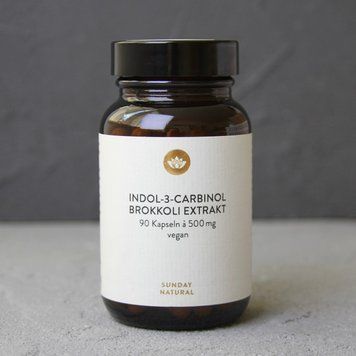 Indol-3-Carbinol Brokkoli Extrakt 500 mg (Индол-3-Карбинол) &ndash; поддержка гормонального баланса и женского здоровья 90 капсул Германия 3023 фото
