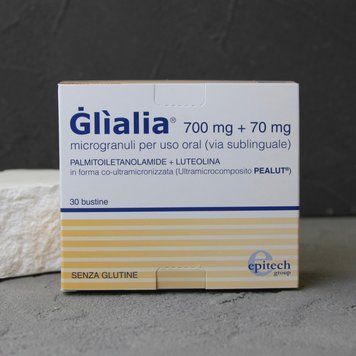 Glialia&reg; 700 mg + 70 mg (Гліалія) &mdash; підтримка нервової системи та захист нейронів 30 саше Італія 3026 фото