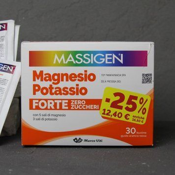 Magnesio Potassio Massigen (Магнезиум Потасиум) &ndash; пищевая добавка для повышения энергии и уменьшения усталости. 2086 фото