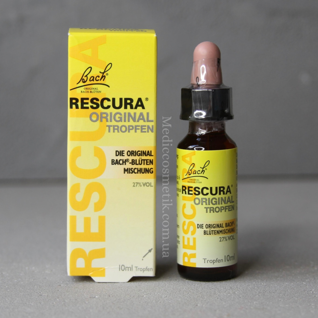 Rescura Original Tropfen краплі Баха 10 мл Німеччина — підтримка