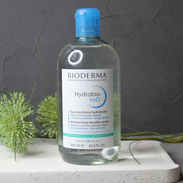 Bioderma Hydrabio H2O (Біодерма) - міцелярна очищуюча вода 500 мл 1549 фото