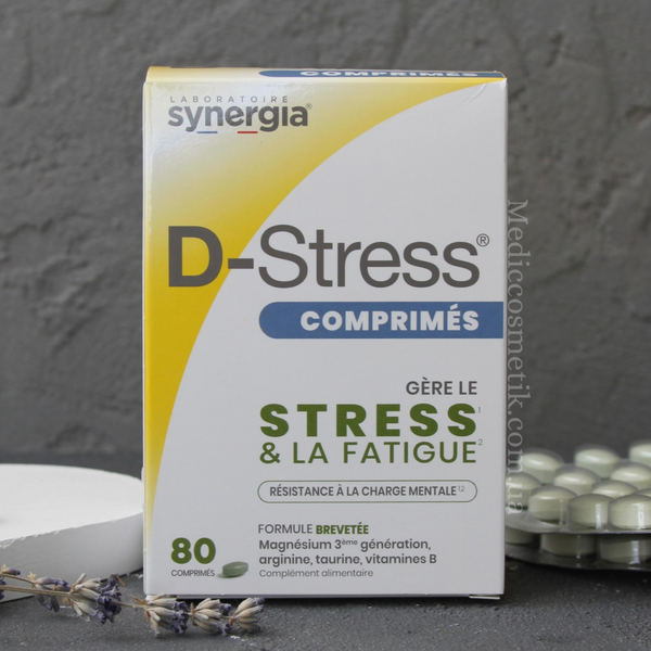 D-Stress (Д-стрес)- комплекс витаминов для снижения усталости и стресса Франция 80 штук 1397 фото