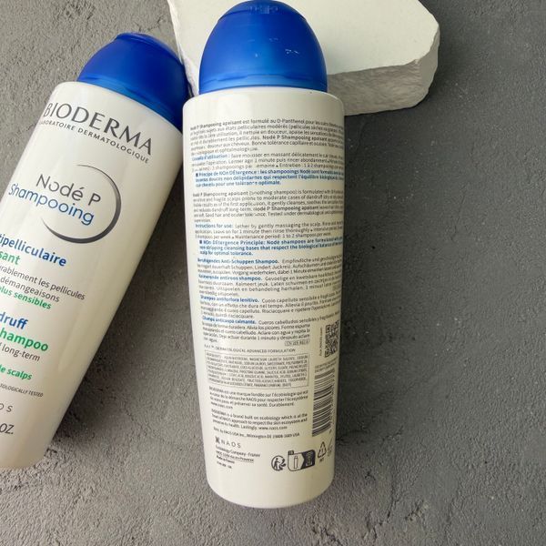 Bioderma Nod&eacute; P Shampooing Antipelliculaire Apaisant (Біодерма Нуд) &ndash; заспокійливий шампунь проти лупи 400 мл Франція 3029 фото