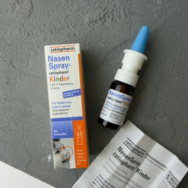 NasenSpray Kinder 0,05% Ratiopharm (Назеспрей) &mdash; детский спрей от насморка Германия 1869 фото