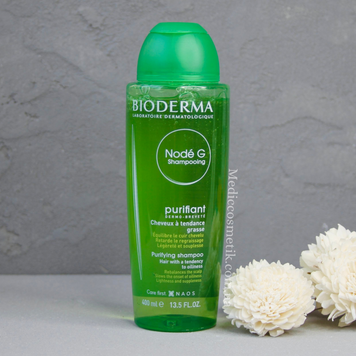 Bioderma Nod&eacute; G (Биодерма) &ndash; очищающий шампунь для жирных волос 400 мл  1557 фото