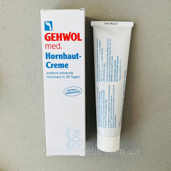 Gehwol Hornhaut Creme (Гевуль) - крем для загрубевшей кожи 125 мл Германия 1078 фото