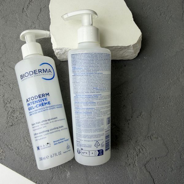 Bioderma Atoderm Intensive Gel-Cr&egrave;me (Біодерма Атодерм) - легкий гель-крем для сухої та атопічної шкіри 200 мл Франція  3031 фото