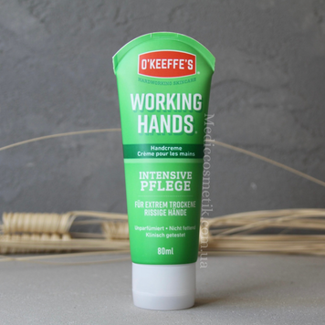OKeeffes Working Hands Hand Cream (Окифис) &mdash; это концентрированный крем для рук для очень сухой и потрескавшейся кожи  1872 фото