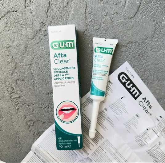 GUM Afta Gel купити — гель від афт і стоматиту, швидке загоєння