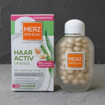 Merz Spezial Haar Activ Dragees (Мерц) - вітамінний комплекс для волосся 134 штук Німеччина 1121 фото