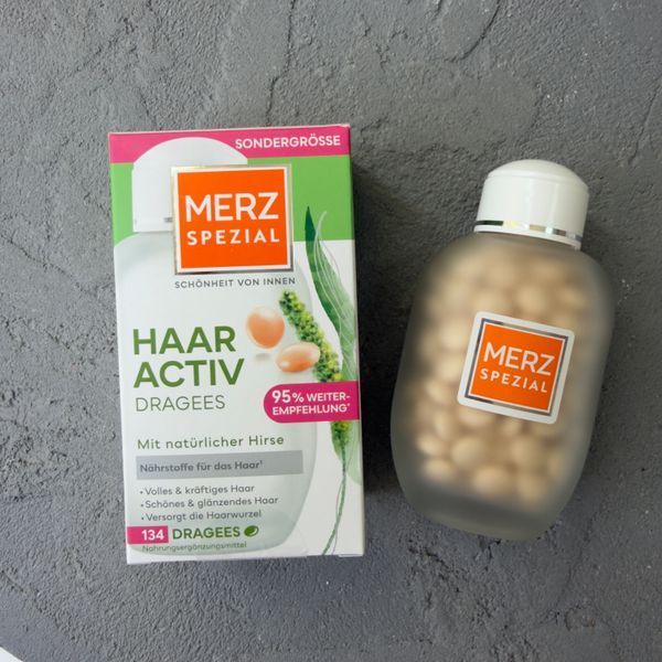 Merz Spezial Haar Activ Dragees (Мерц)&ndash; витаминный комплекс для волос 134 штук Германия 1121 фото