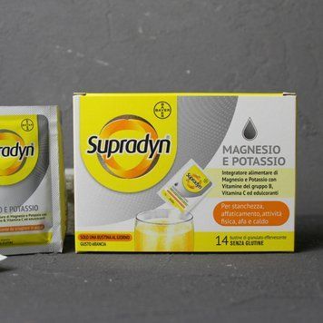 Supradyn Magnesio e Potassio (Супрадин Магний калий) - пищевая добавка для повышения энергии и уменьшения усталости&nbsp;14 саше Италия 2042 фото