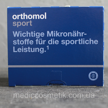 Orthomol Sport (Ортомол спорт) – для спортсменов и людей, ведущих активный образ жизни упаковка на месяц ----- фото