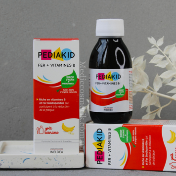 PEDIAKID FER + VITAMINES B SIROP (Педіакід залізо) - сироп заліза та вітамін В для дітей 125 мл Франція 1178 фото